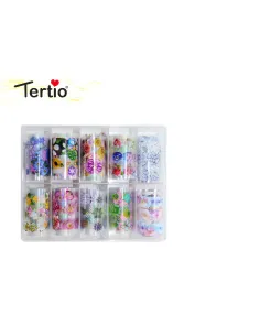 Papel de Transferencia para Uñas: Decoración con Adhesivos T0132-F