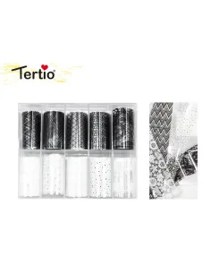 Papel de Transferencia para Uñas: Decoración con Adhesivos T0132-E