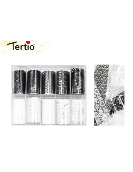 Papel de Transferencia para Uñas: Decoración con Adhesivos T0132-E