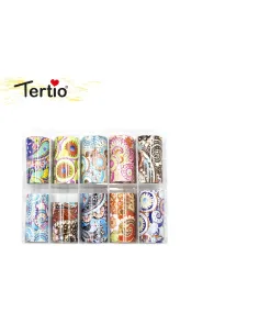 Papel de Transferencia para Uñas: Decoración con Adhesivos T0132-C