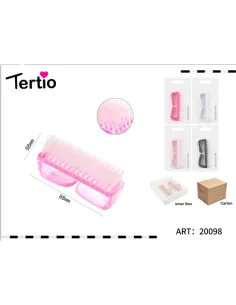 Cepillo De U?As De Nylon Con Mango