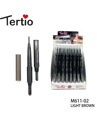 Lapiz de Cejas 3En2 Castaño Claro M611-02
