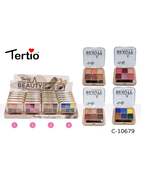 Sombra De Ojos 6 Colores