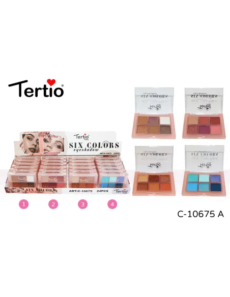 Sombra De Ojos 6 Colores