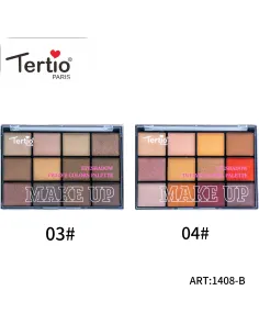 Paleta Sombra De Ojos 12 Colores 1408-B
