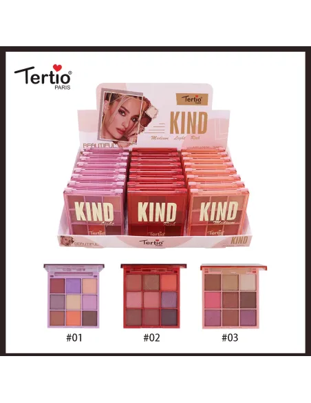 Kind Paleta De Sombras De Ojos 9 Colores 10506