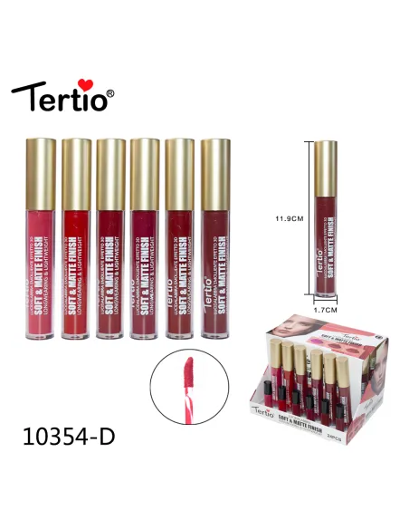 Brillo Labial Acabado Mate Suave 10354-D