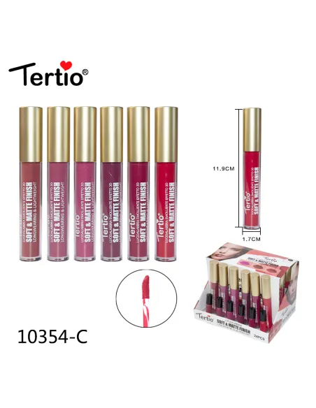 Brillo Labial Acabado Mate Suave 10354-C