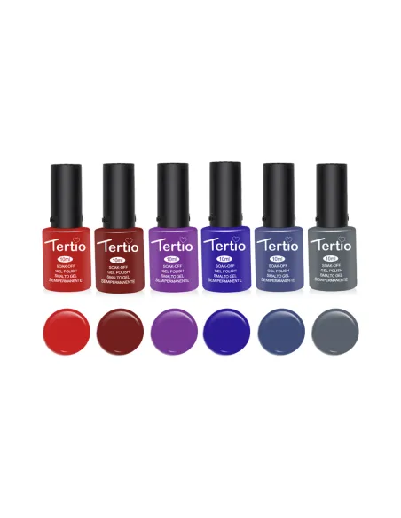 Esmalte Semi-Permanente Uv Pack de 6 – Mix