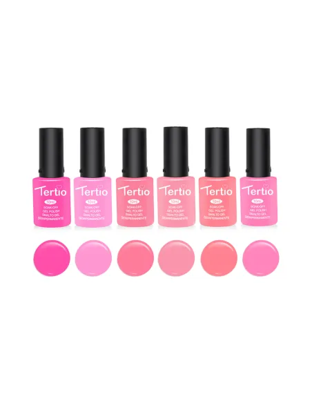 Esmalte Semi-Permanente Uv Pack de 6 – Rosa 2