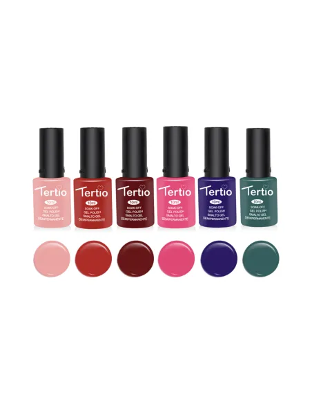 Esmalte Semi-Permanente Uv Pack de 6 – Mix 2