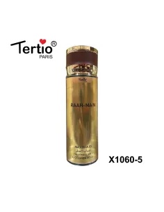RAAH-MAIN Amber Oud Mist Corporal 250ml - Brume Parfumée Arabe Boisée et Intense