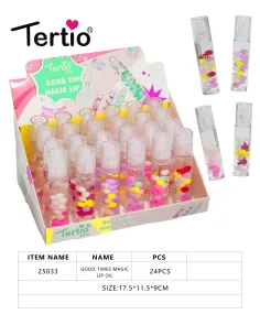 Tertio Aceite Labial Hidratante con Bolitas de Color 25033