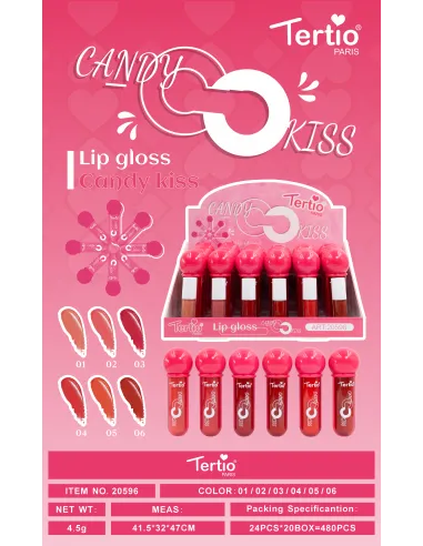 Tertio Candy Kiss – Brillo Labial Hidratante 20596