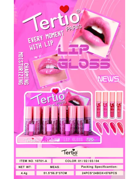 copy of Tertio Aceite Labial Hidratante con Bolitas de Color