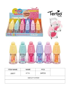 Tertio – Brillo Labial Mágico de Larga Duración