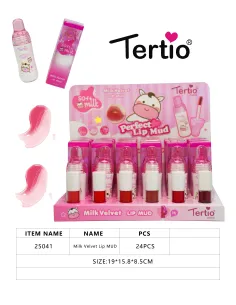 Tertio – Labial Aterciopelado con Efecto Leche Suave 25041