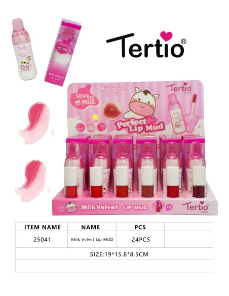 Tertio – Labial Aterciopelado con Efecto Leche Suave 25041 Tertio – Labial Aterciopelado con Efecto Leche Suave 25041