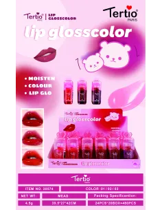 Tertio – Brillo Labial con Color y Efecto Hidratante 20574