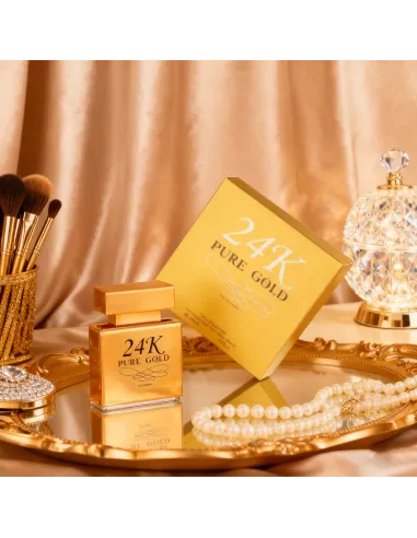 24K Reines Gold Eau de Parfum für Damen – 100 ml