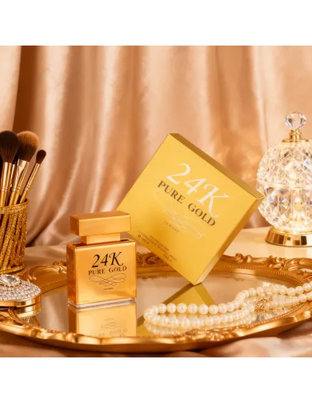 Eau de Parfum 24K Ouro Puro para Mulher – 100 ml