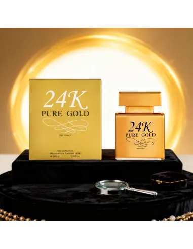 24K Pure Gold Eau de Parfum per Donna – 100 ml