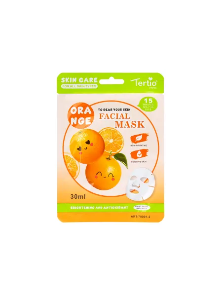 Maschera Facciale Tertio Orange 30ml – Antiossidante e Rivitalizzante