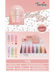 Tertio Moist Lip 3g – Bálsamo Labial Hidratante con Fragancias Naturales