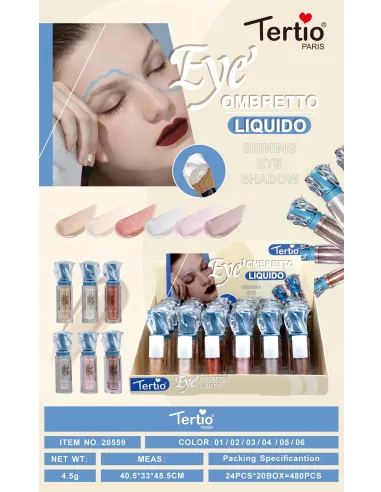 copy of Tertio Graceful Bloom – Palette ALL IN ONE (Lidschatten + Rouge + Highlighter) 13g