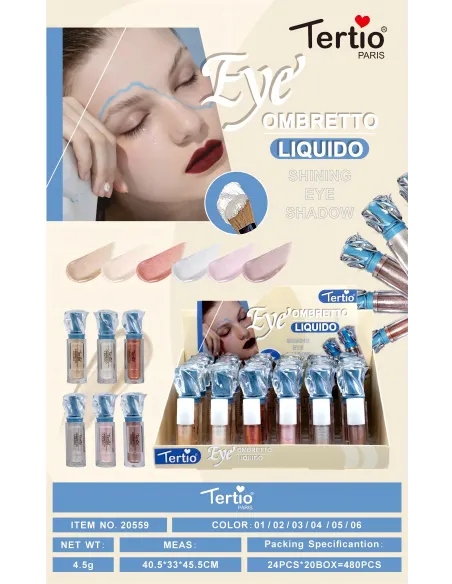 copy of Tertio Graceful Bloom – ALL IN ONE Palette (Eyeshadow + Blush + Highlighter) 13g