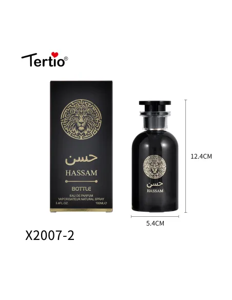 Tertio Hassam – Eau de Parfum Homme 100 ml (Réf. X2007-2)