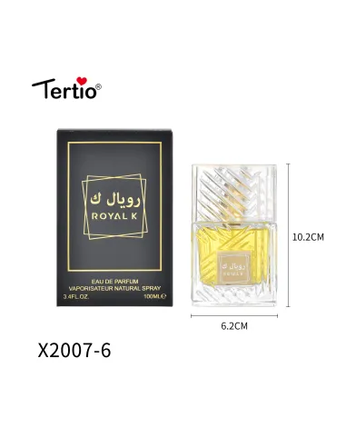 Tertio Royal K – Eau de Parfum Unissex 100 ml (Ref. X2007-6)