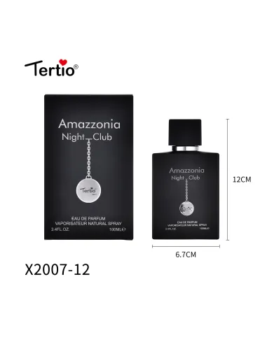 Tertio Amazzonia Night Club – Eau de Parfum Hombre 100 ml (Ref. X2007-12)