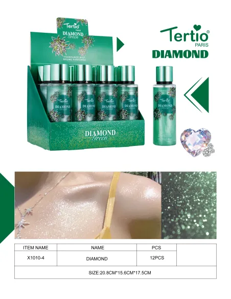 Agua Perfumada Diamond Green N4