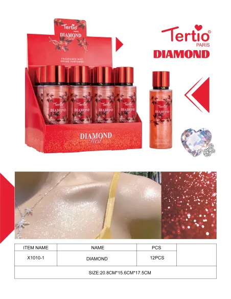 Agua Perfumada Diamond Red N1